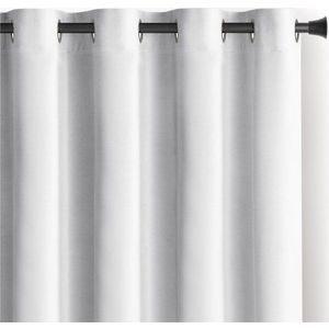 Bílý sametový dimout závěs 140x270 cm Eyelets – Restilo obraz