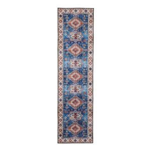 Modrý koberec běhoun 225x60 cm Topaz - Think Rugs obraz