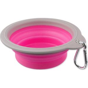 Plastová cestovní miska pro psa ø 15 cm Dog Fantasy – Plaček Pet Products obraz