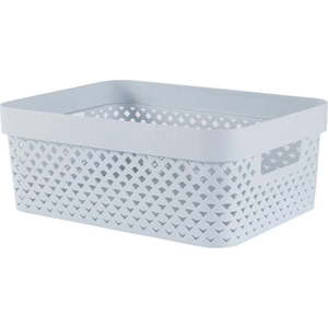 Světle modrý plastový úložný box 36x27x14 cm Pure – Curver obraz