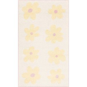 Žlutý/slonovinový dětský koberec 120x170 cm Dazzy Vanilla – FD obraz