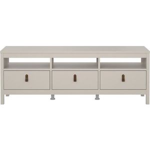 Šedobéžový TV stolek 151x54x38 cm Madrid – Tvilum obraz