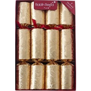 Vánoční crackery v sadě 8 ks Decadence Gold - Robin Reed obraz