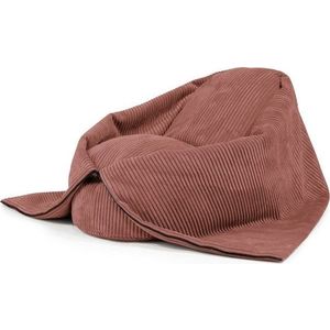 Manšestrový dětský sedací vak v cihlové barvě Cocoon 80 – SLOWDOWN obraz