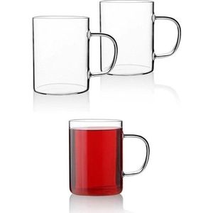 Skleněné hrnky v sadě 6 ks 200 ml – Hermia obraz