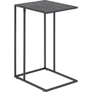 Odkládací stolek s deskou v dekoru mramoru 43x35 cm Infinity – Actona obraz