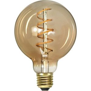 Teplá bílá filamentová stmívatelná žárovka E27, 3 W Spiral Filament – Star Trading obraz