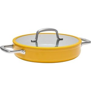 Pánev s poklicí/s keramickým povrchem ø 28 cm tegame Meda 3.0 – FABINI obraz