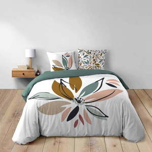 Bílé bavlněné povlečení na dvoulůžko/prodloužené 240x220 cm Octavia – douceur d'intérieur obraz