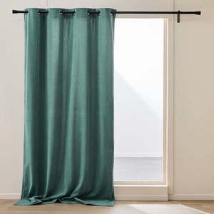 Zelený manšestrový termo závěs 140x260 cm Madison – douceur d'intérieur obraz