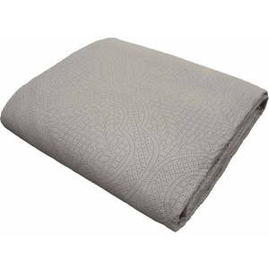 Šedý set přehozu a povlaku na polštář z mikrovlákna 240x260 cm Romane – douceur d'intérieur obraz