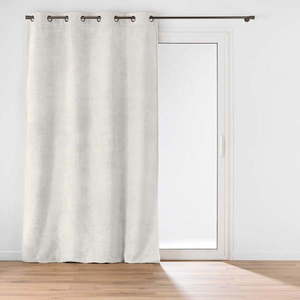 Krémový závěs z mikroflanelu 140x240 cm Flanela – douceur d'intérieur obraz