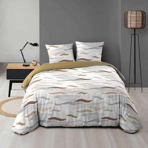Bílé povlečení na dvoulůžko/prodloužené z mikrovlákna 240x220 cm Zenith – douceur d'intérieur obraz
