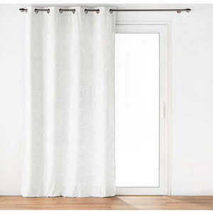 Bílý sametový závěs 135x260 cm Eva – douceur d'intérieur obraz