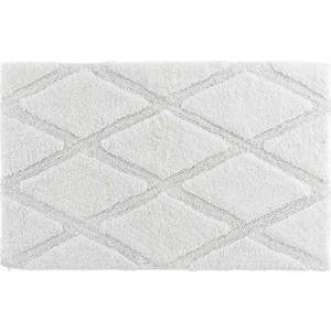 Bílá koupelnová předložka 50x80 cm Thais – douceur d'intérieur obraz