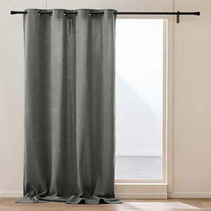 Antracitový manšestrový termo závěs 140x260 cm Madison – douceur d'intérieur obraz