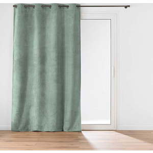Zelený závěs z mikroflanelu 140x240 cm Flanela – douceur d'intérieur obraz