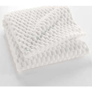 Krémová deka z mikroflanelu 125x150 cm Mini Frosty – douceur d'intérieur obraz