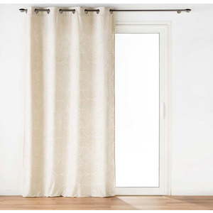 Béžový sametový závěs 135x260 cm Eva – douceur d'intérieur obraz