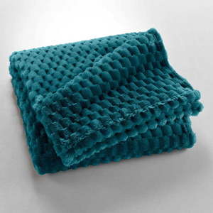 Modrá deka z mikroflanelu 125x150 cm Mini Frosty – douceur d'intérieur obraz