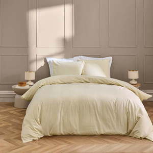 Slonovinové povlečení na dvoulůžko/prodloužené 240x220 cm Linella – douceur d'intérieur obraz