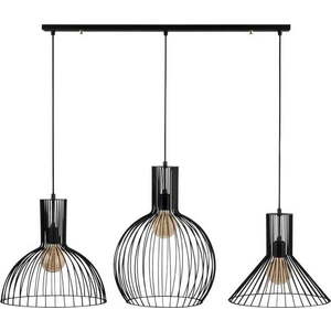 Černé závěsné svítidlo s kovovým stínidlem Fellini – Opviq lights obraz
