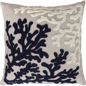 Lněný dekorační polštář 43x43 cm Mercan – Mioli Decor obraz
