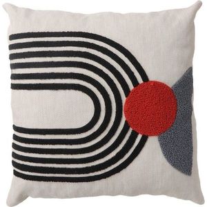 Lněný dekorační polštář 43x43 cm Late – Mioli Decor obraz
