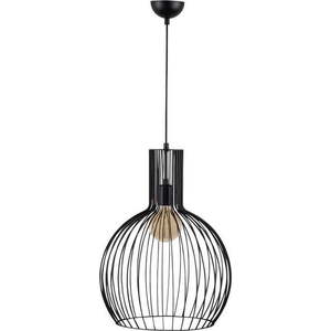 Černé závěsné svítidlo s kovovým stínidlem ø 38 cm Fellini – Opviq lights obraz