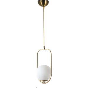 Závěsné svítidlo s kovovým stínidlem ø 18 cm Ahu – Opviq lights obraz