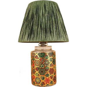 Zelená stolní lampa (výška 38 cm) Alev – Opviq lights obraz
