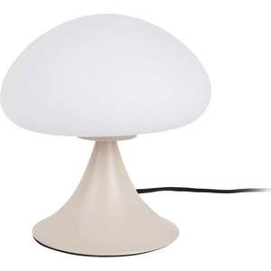 Šedá stolní lampa (výška 21 cm) Hongo – Leitmotiv obraz