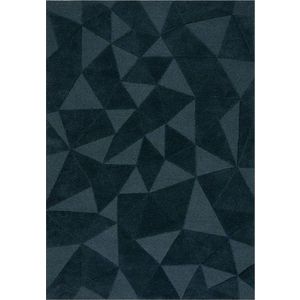 Zelenomodrý ručně tkaný vlněný koberec 200x290 cm Shard Teal – Flair Rugs obraz