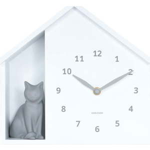 Nástěnné hodiny Sitting Cat – Karlsson obraz