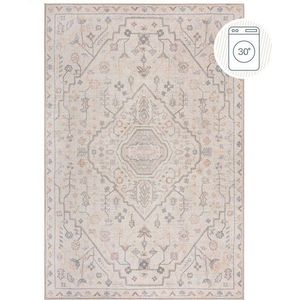 Krémový pratelný koberec 190x290 cm Teo Traditional – Flair Rugs obraz