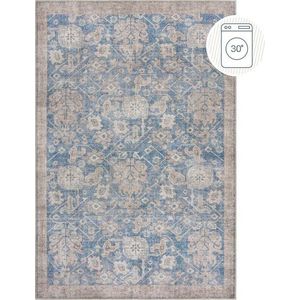 Modrý pratelný koberec 190x290 cm Orelia Global – Flair Rugs obraz