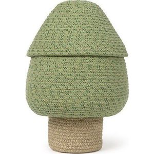 Zelený látkový dětský koš na hračky ø 25x36 cm Big Tree – Lorena Canals obraz