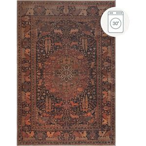 Vínový pratelný koberec 115x170 cm Nico Global – Flair Rugs obraz