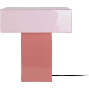 Růžová stolní lampa (výška 35 cm) Grato Recto – Leitmotiv obraz