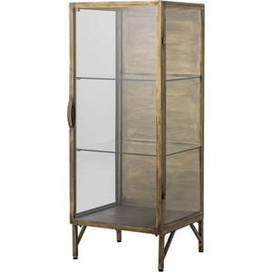 Kovová vitrína ve zlaté barvě 45x110x40 cm Saone – Bloomingville obraz