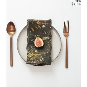 Lněné ubrousky v sadě 2 ks 40x40 cm Woodland – Linen Tales obraz