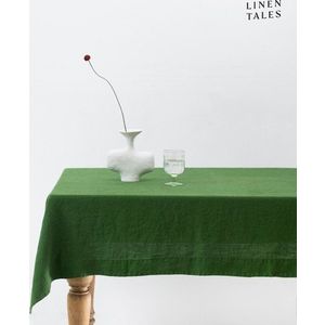 Lněný ubrus 140x250 cm True Green – Linen Tales obraz