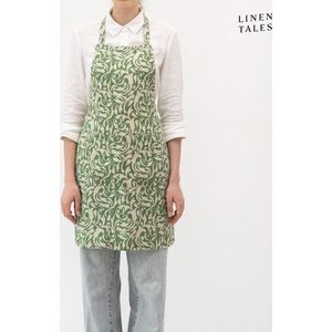 Lněná zástěra Evergreen Damask – Linen Tales obraz