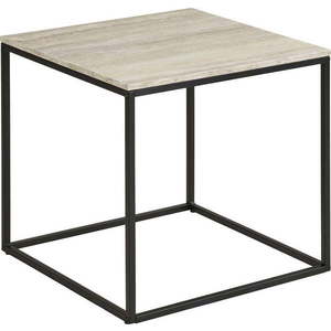 Odkládací stolek v dekoru kamene 45x45 cm Vita – House Nordic obraz
