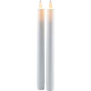 LED svíčky v sadě 2 ks na baterky (výška 25 cm) Sara Crown – Sirius obraz
