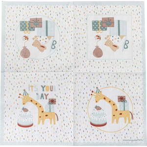 Papírové ubrousky v sadě 20 ks 33x33 cm Celebrate – Bloomingville Mini obraz