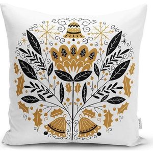 Povlak na polštář 43x43 cm Golden Illustration – Mila Home obraz