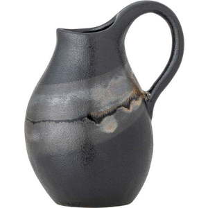 Tmavě šedá váza z kameniny (výška 15 cm) Alvena – Bloomingville obraz
