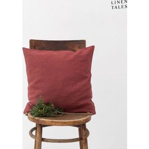 Lněný povlak na polštář 45x45 cm Marsala – Linen Tales obraz