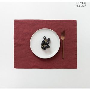 Lněné prostírání 35x45 cm Marsala – Linen Tales obraz